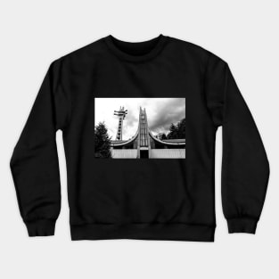 Saint Bonaventure Cathedral in Banja Luka, Bosnia Crewneck Sweatshirt